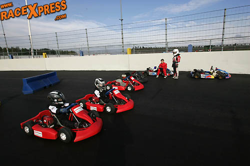 Karten voor kinderen op Raceway Venray
